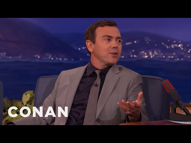 Joe Lo Truglio Nearly Got Torched On Brooklyn Nine-Nine | CONAN on TBS class=