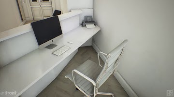 Office Unreal Engine demonstration 60 fps max settings