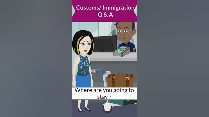 Immigration English conversation | #shorts #learnenglish