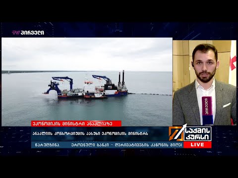 ეკონომიკის მინისტრი ანაკლიაზე - “ახალი ტენდერი შეცვლილი პირობებით მალე გამოცხადდება”