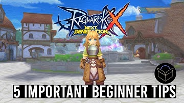 Ragnarok X Next Generation (ROX): 5 Important Tips for Beginners!