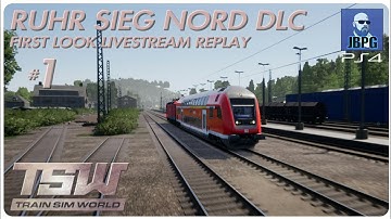 Train Sim World PS4: Ruhr Sieg Nord First Look (Part 1)