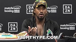DEMETRIUS ANDRADE BRUTALLY HONEST ON "CROSSING OUT" STATEMENT TO CANELO & GOLOVKIN IN SULECKI WIN