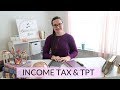 TAXES AND YOUR TPT SHOP | What your tax preparer needs to know about your business