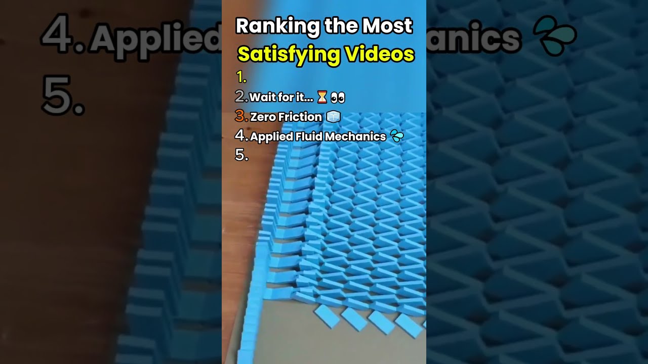 Ranking The Most Satisfying Videos Relaxing