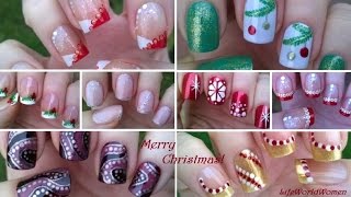 NAIL ART COMPILATION #4 - CHRISTMAS NAILS / Life World Women