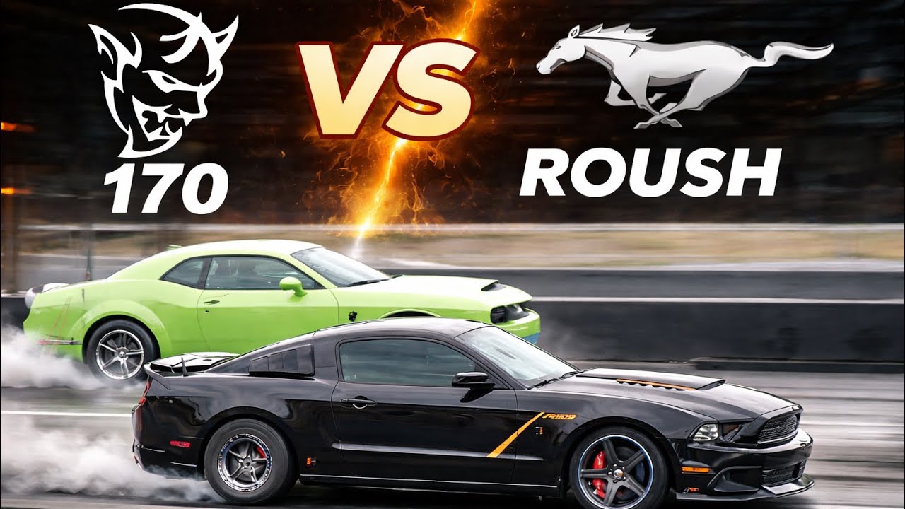 Demon 170 vs Mustang  Roush