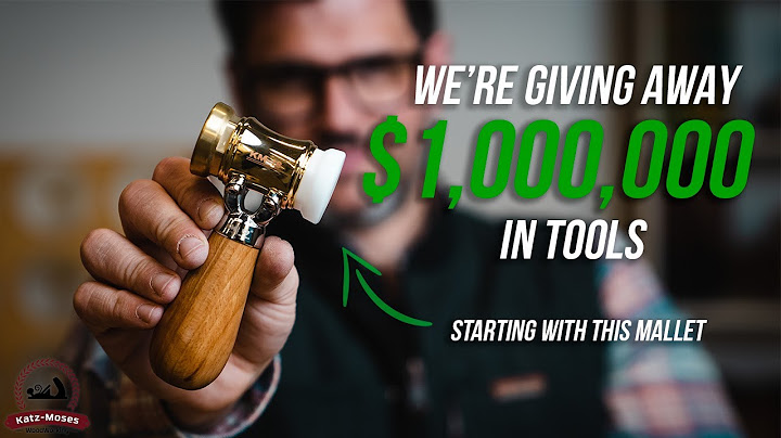 Why I'm Giving Away 1 Million Dollars in Tools and a Trip - What are We Going to Build?