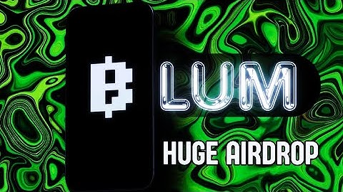 Binance Backed Airdrop Blum Telegram Bot 🪂