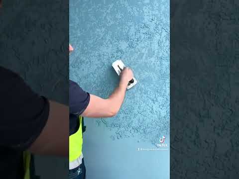 Как сделать декоративная штукатурка карта Мира