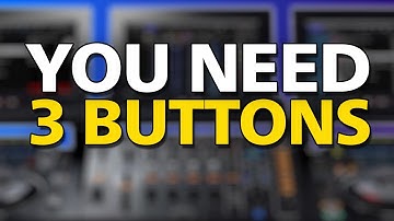 Your DJ controller has 100 buttons (but you only need 3). Here