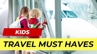 Flying with kids - how to entertain kids on a plane, kids Amazon travel essentials | Our travel gear