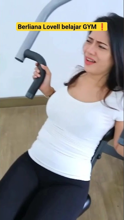 Berliana Lovell belajar GYM ❗ #berlianalovell