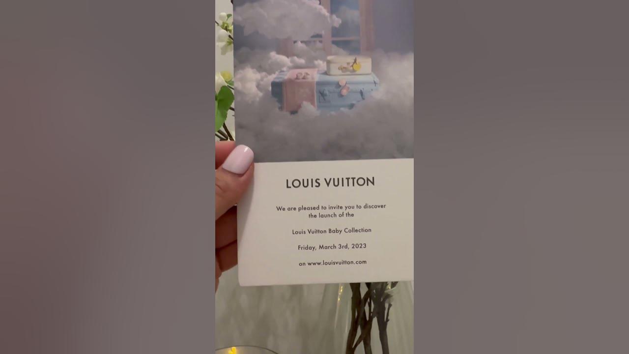 Louis Vuitton Baby Collection Launch