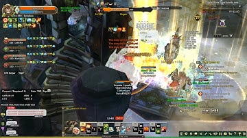 Tree of Savior Organ Boss Fight with Ice Wall Strategy