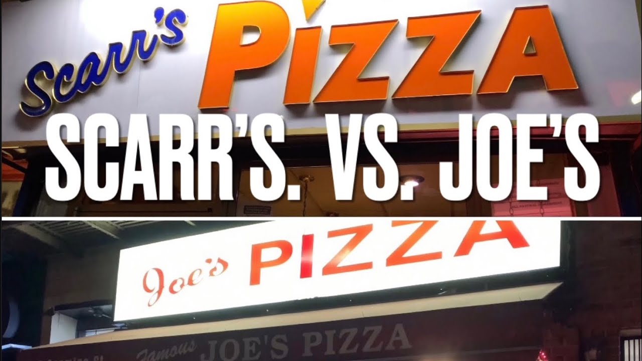 Pizza showdown: Scarr’s VS Joe’s pizza (NYC)