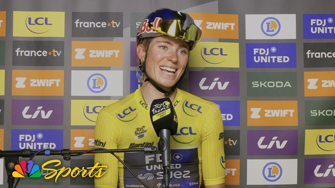 Demi Vollering relishes in 'dream' to win 2nd career Tour de France Femmes | Cycling on NBC Sports