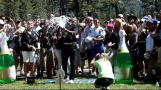 Celebrity Golf - Jerry Rice Korbel Spray Off