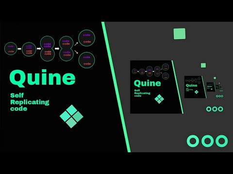 What is Quine? Code that can reproduce itself.