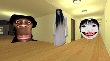 YOSHIE HI MY NAME IS AUUGHH AND YOSHIE NEXTBOTS IN HOTEL #gmod #nextbots