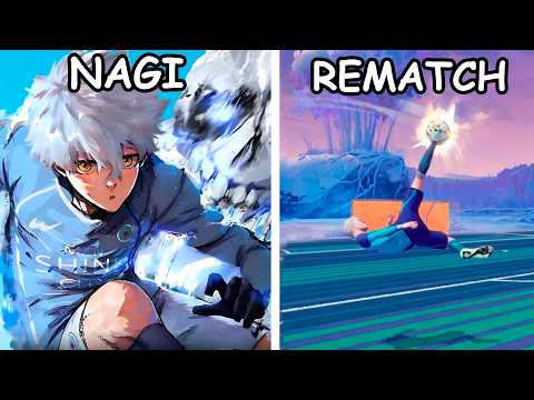 I made NAGI SEISHIRO (BLUE LOCK) in REMATCH!