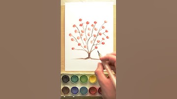 COOL watercolor idea! #watercolor #art #easyart