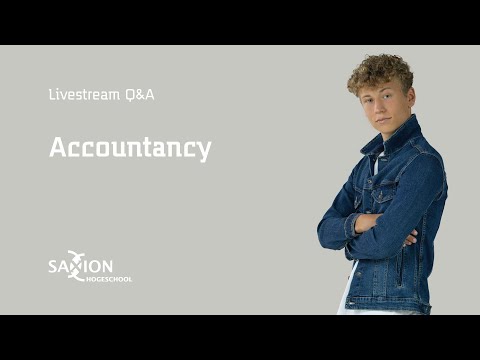 Accountancy livestream Q&A - Online open dagen | Hogeschool Saxion