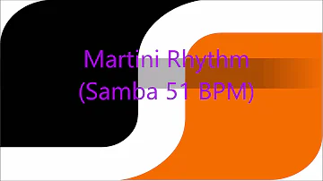 SDS Martini Rhythm (Samba 51 BPM)