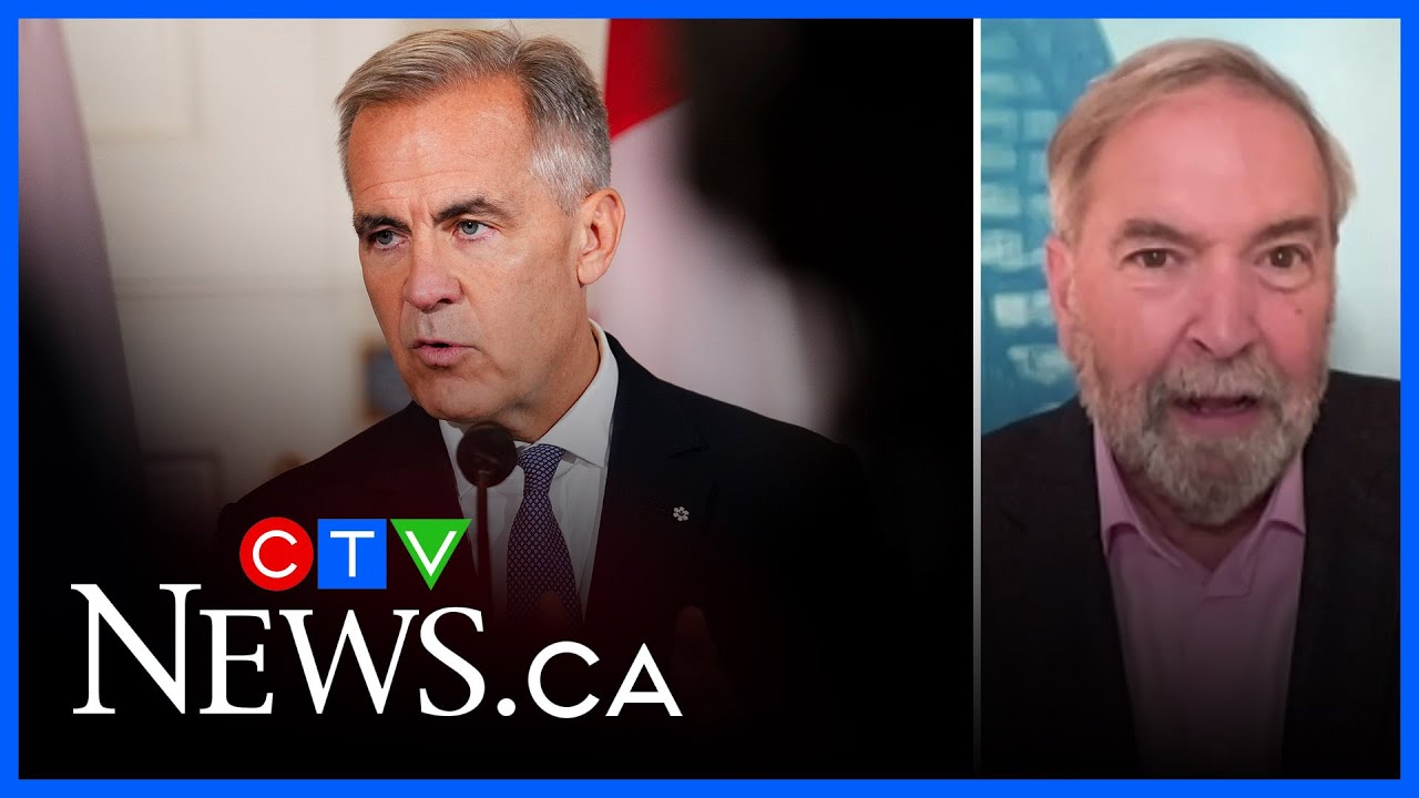 Mulcair expects a Canada-U.S. trade deal 'is in the works' after PM Carney's meeting with Trump