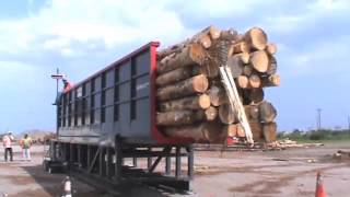 Log Container Loading