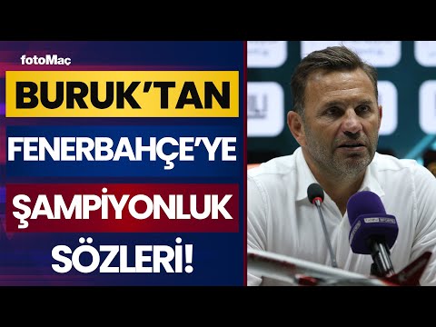 Galatasaray Teknik Direktörü Okan Buruk: \