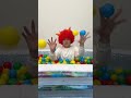 How to play colorful balls🔴🔵🟢🟡Part39 #shorts #トイキッズ