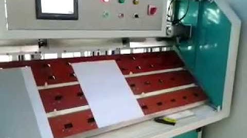 Automatic Sheet Collating and Bonding machine YSCB-1 V1