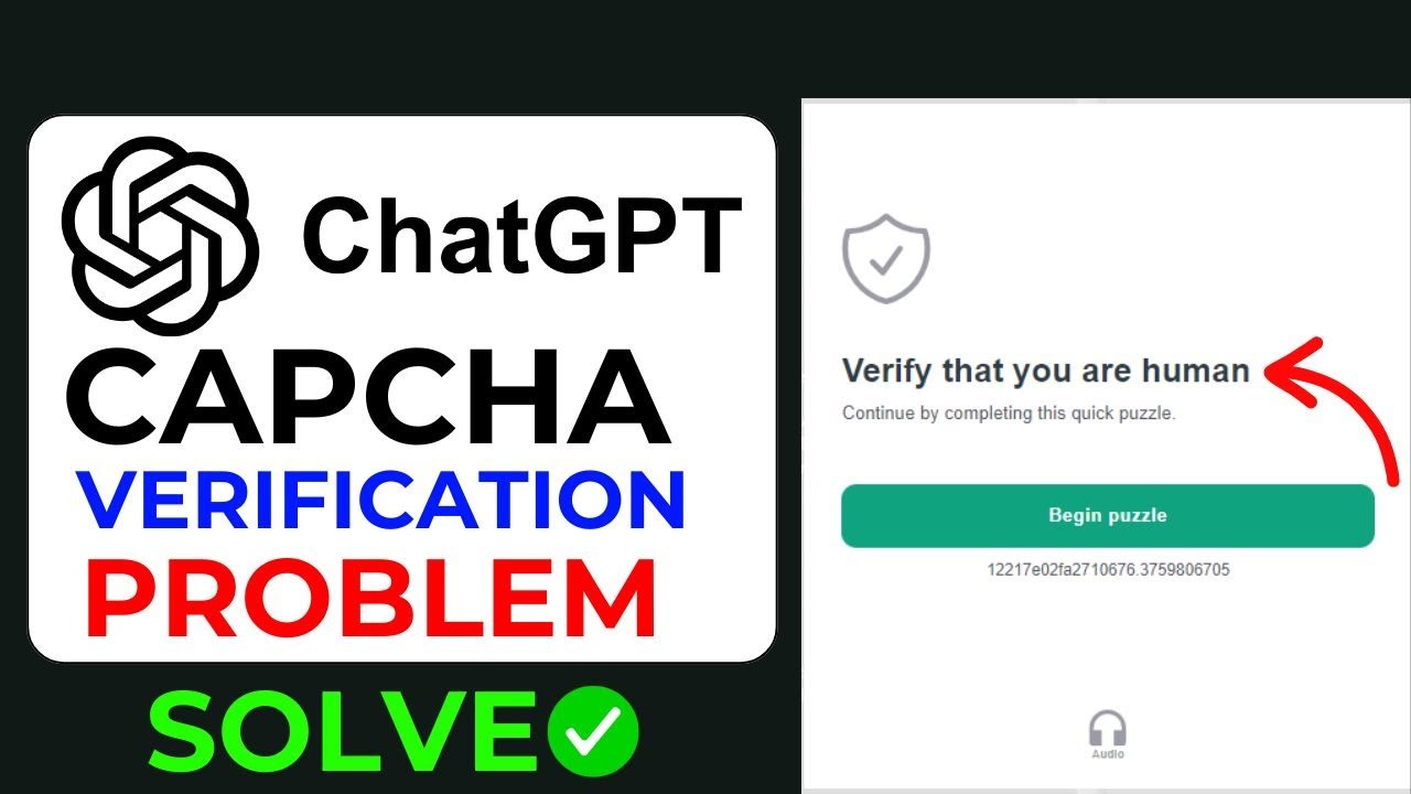 🔒 ChatGPT CAPTCHA Problem Fix in 2 Minutes | Verification Loop Issue ...