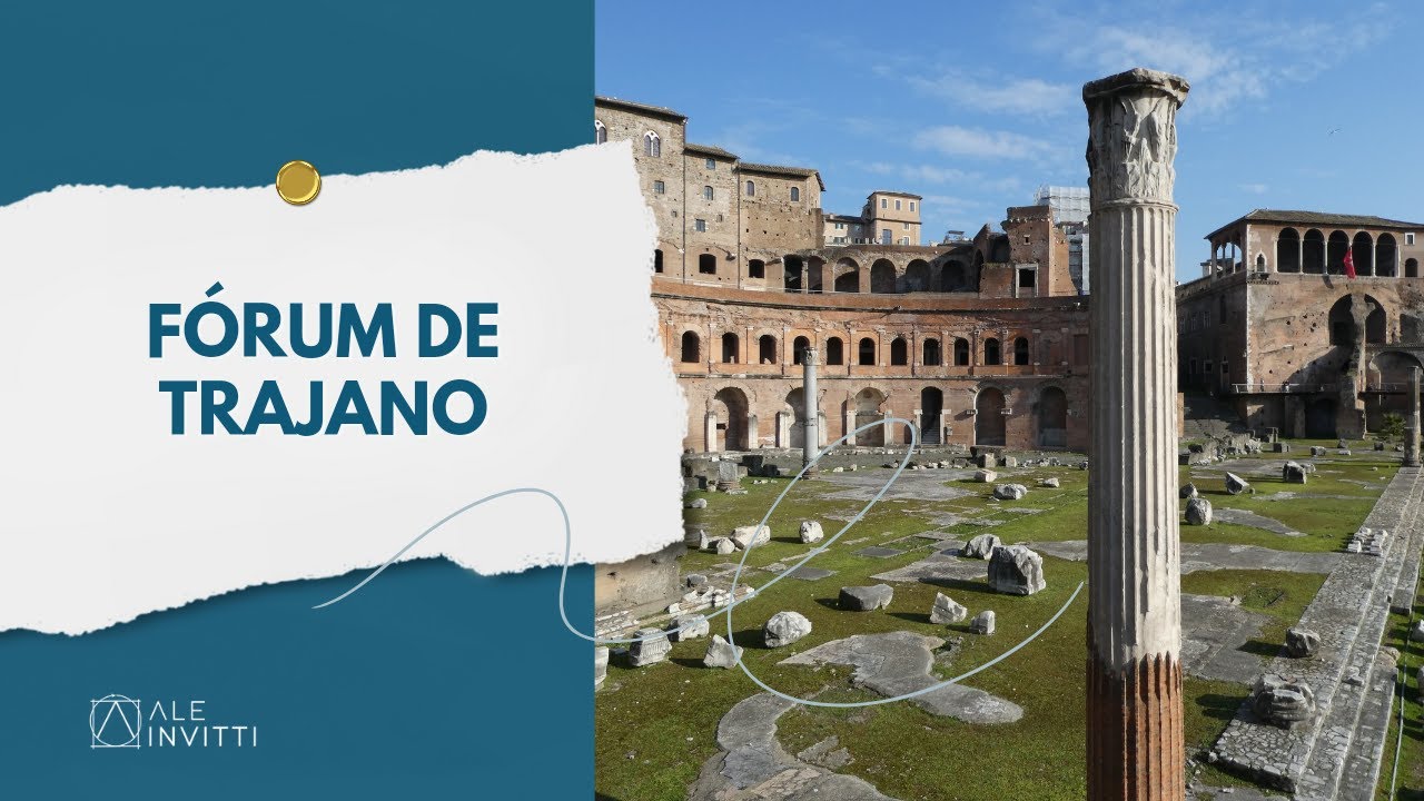 FÓRUM DE TRAJANO, o maior de Roma
