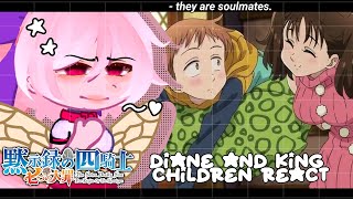 •|Diane and King children react to their parents (Nanatsu no Taizai)|•GACHA CLUB 🇧🇷/🇺🇸 part 01