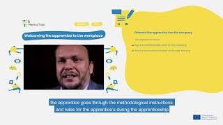 MentorTrain Video M3-1 - Onboard the apprentice into the company (English)