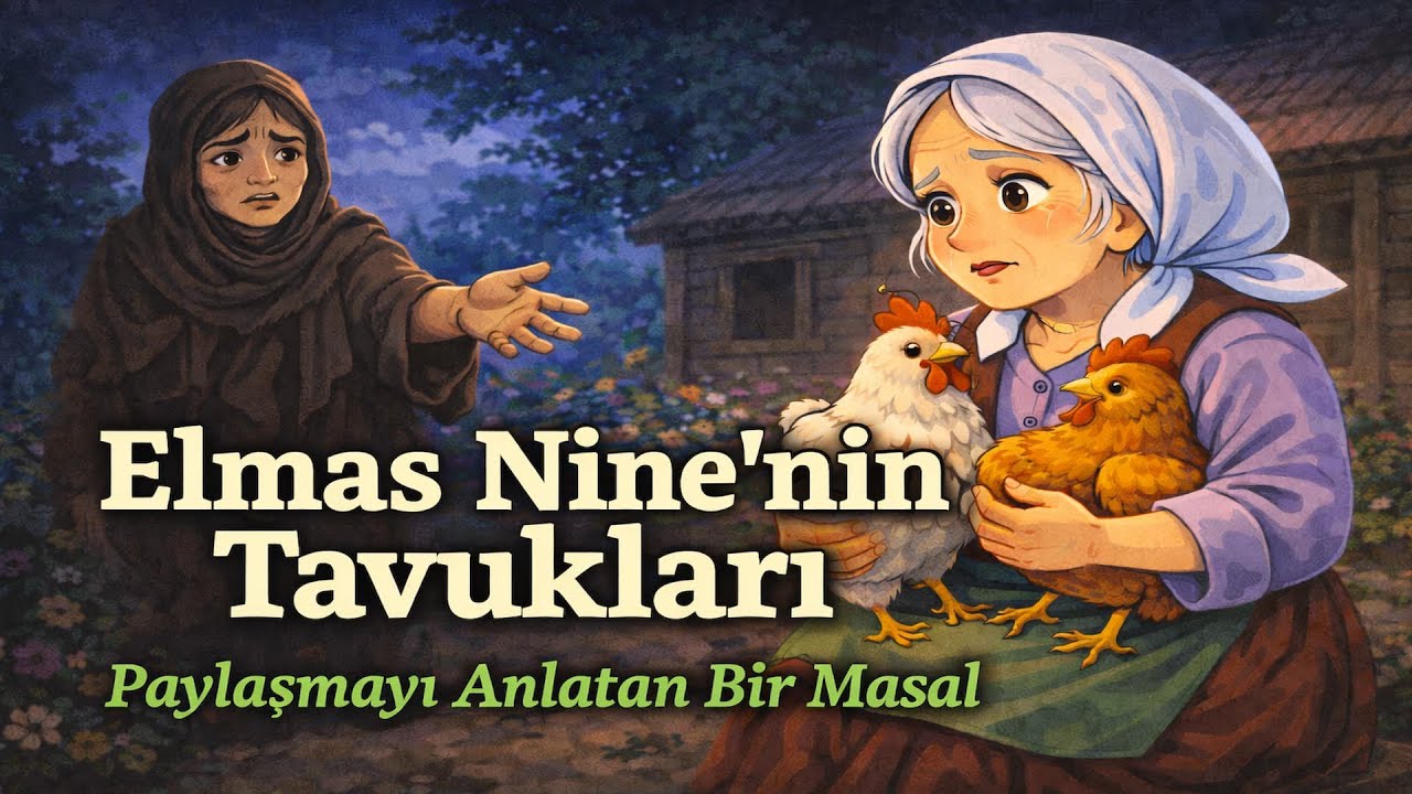 Elmas Nine’nin Tavukları | Paylaşmayı Öğreten Bir Masal | Baba Masaları