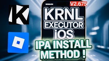 NEW! Install KRNL Executor Mobile V2.675 for Roblox on iOS | Best Roblox Executor on iPhone & iPad