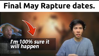 Rapture Is About To Happenmay Final Rapture Dates And Adding To Joshuas Prophecy