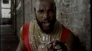 1985 Burger king "New Whopper Mr. T" TV Commercial