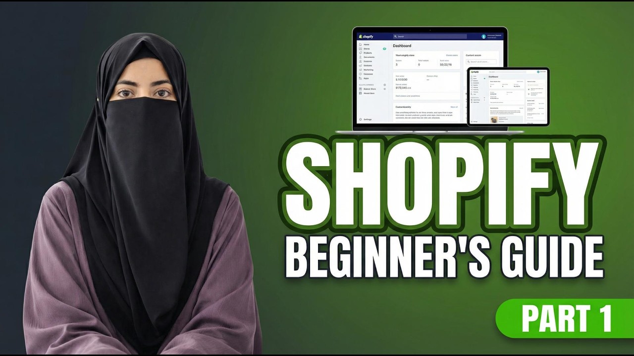 Shopify for Beginners 2026: From Zero to Live Store - YouTube