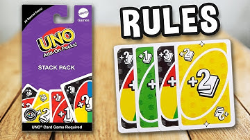 Hoe speel je UNO - STACK PACK Add-On (officiële regels, instructies, gameplay) | Spielregeln TV M...
