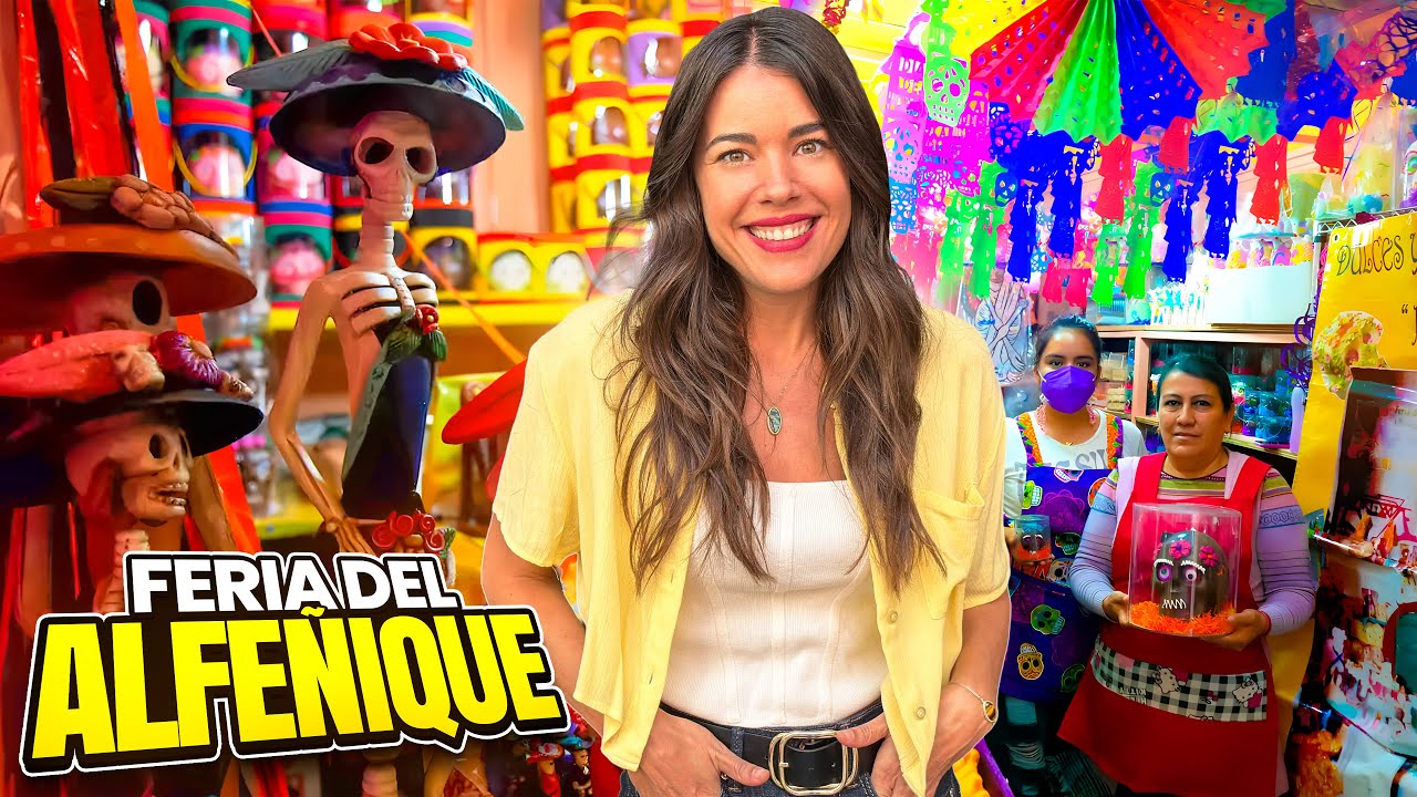 ¡DULCES de MUERTOS en TOLUCA! Feria del Alfeñique 🍭💀