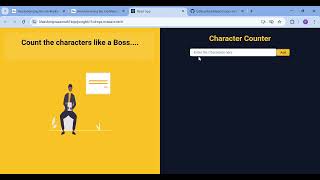 Character Counter | Interview Mock Test - 1B | REACT JS | CCBP 4.0 | All test cases Pass