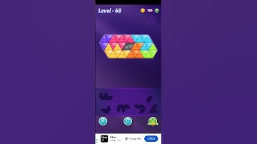 Block triangle puzzle   6 mania  levels 67 - 69.       Please    subscribe.    Thank-you