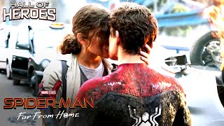 Peter And MJ's First Kiss | Spider-Man: Far From Home | Hall Of Heroes