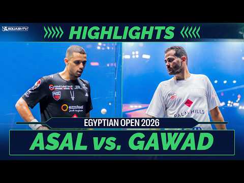 🇪🇬 Asal v Gawad 🇪🇬 | Egyptian Open 2026 | SEMI-FINAL HIGHLIGHTS