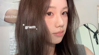 웜미녀 메이크업 염색하고 첫 grwm ࣪ ˖👼🏼 screenshot 1