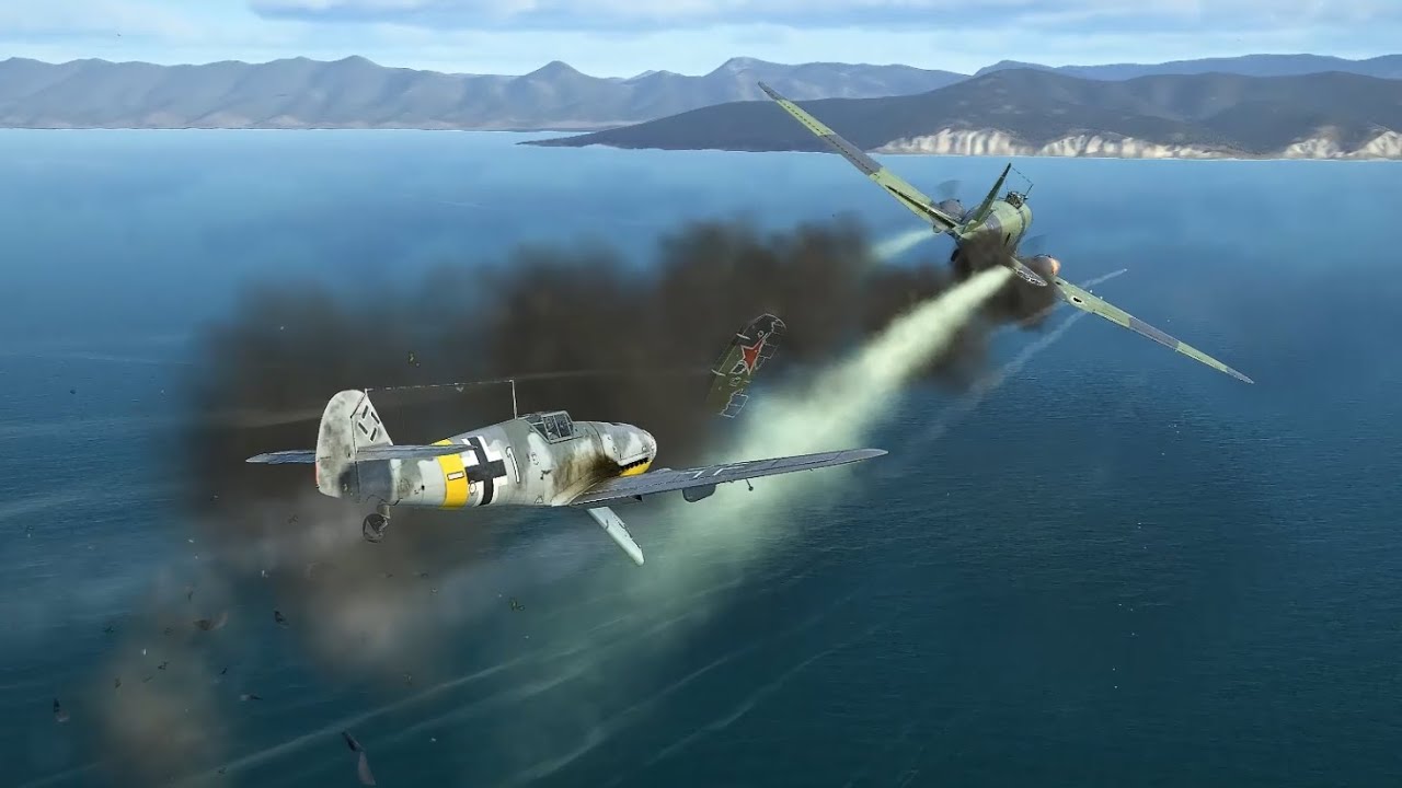 Bf109G-4/R6 Prop Strike (IL-2)